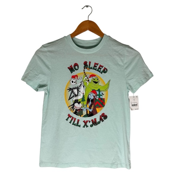 New Kids Size M (8) Disney Tim Burton’s The Nightmare Before Christmas,No Sleep - Picture 3 of 9